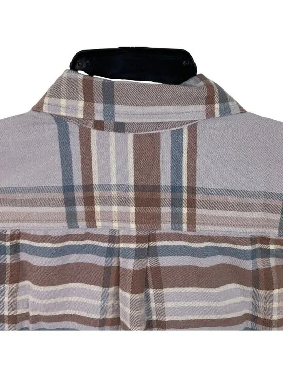 Carhartt Womens Relaxed Fit Plaid Long Sleeve Shirt L Tencel Fiber Series - Picture 5 of 10